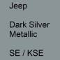 Preview: Jeep, Dark Silver Metallic, SE / KSE.